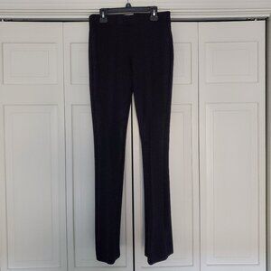 Elle Ponte Knit Two-Way Stretch Pull On Pants Black 2